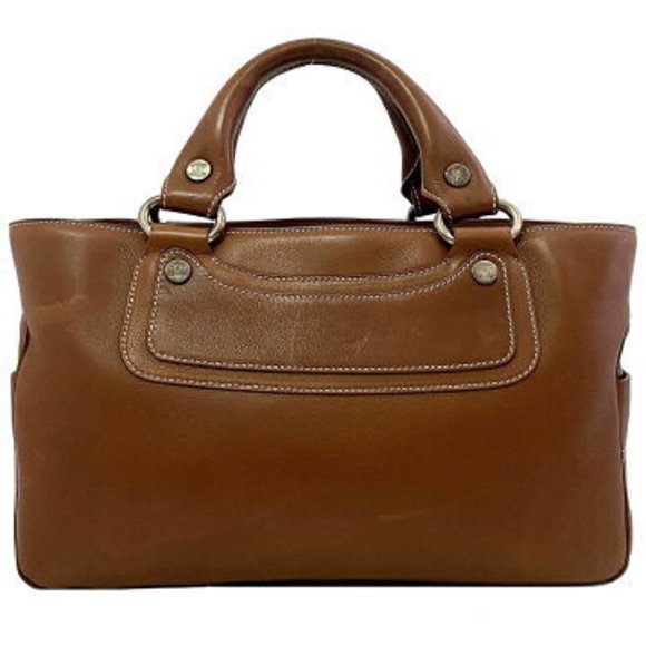 Celine Boogie Bag Brown Leather tote - Picture 1 of 9